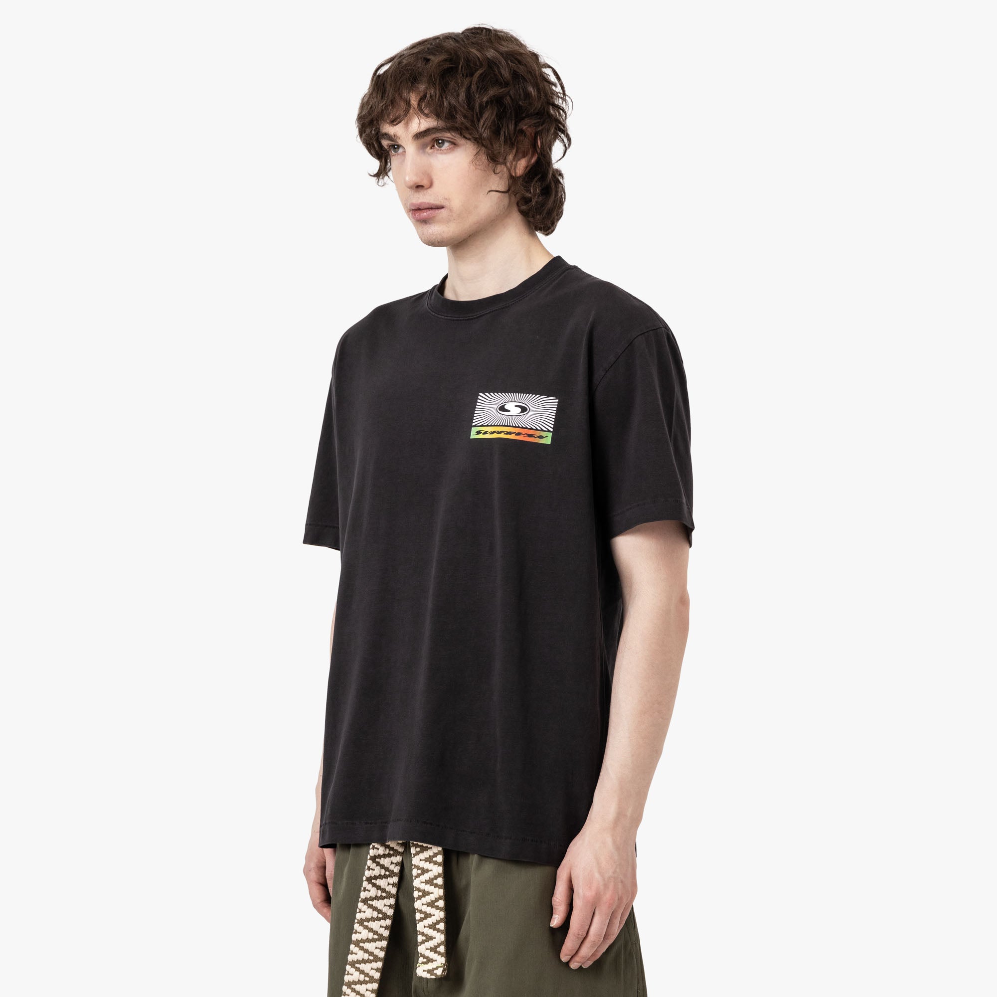  Supervsn Vibrate Higher T-Shirt / Vintage Black、mySite、merchandisen