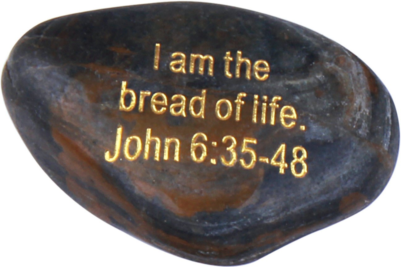 The Seven I AM Statements in John Engraved in Gold on River Stones from The Holy Land、mySite、topwebapps