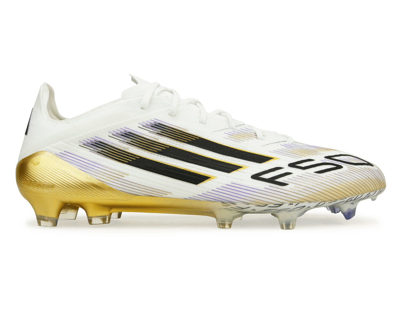 adidas Men's F50 Elite FG White/Black/Gold、mySite、noshort