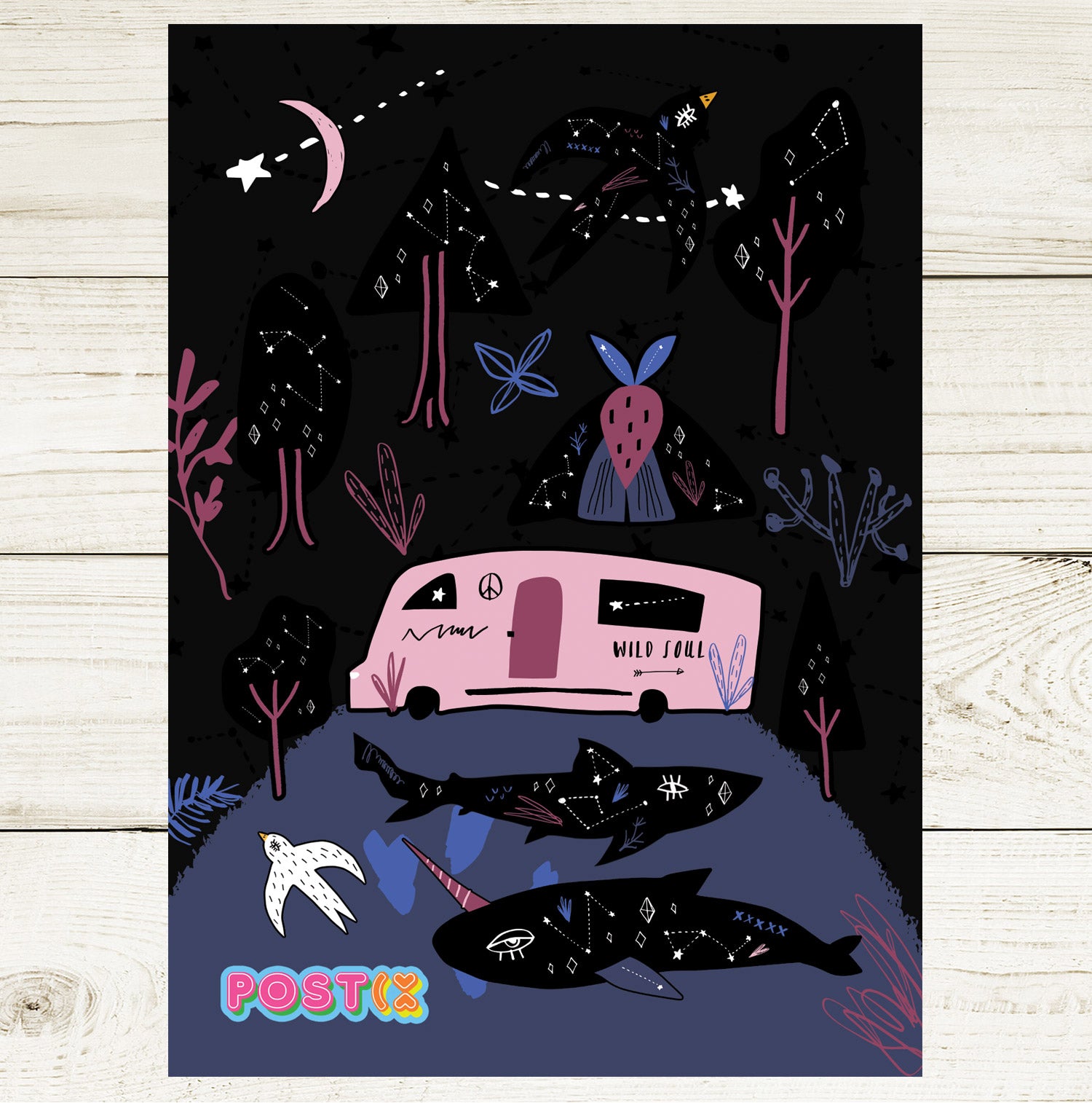  Wild Soul Sticker Sheet、mySite、ghnorth