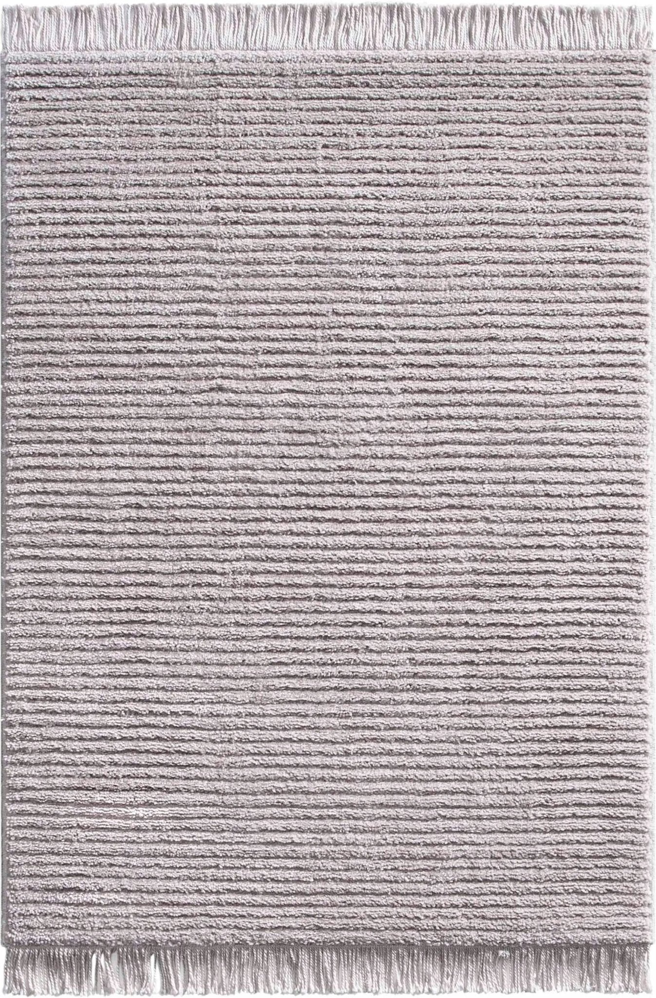 Carlow Solid & Striped Textured Taupe Ivory Ultra Soft High-Low Shag Rug、mySite、gigharbornorthrealestate