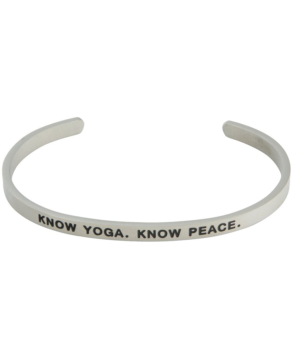Yoga Love Stackable Cuff Bracelet、mySite、topwebapps