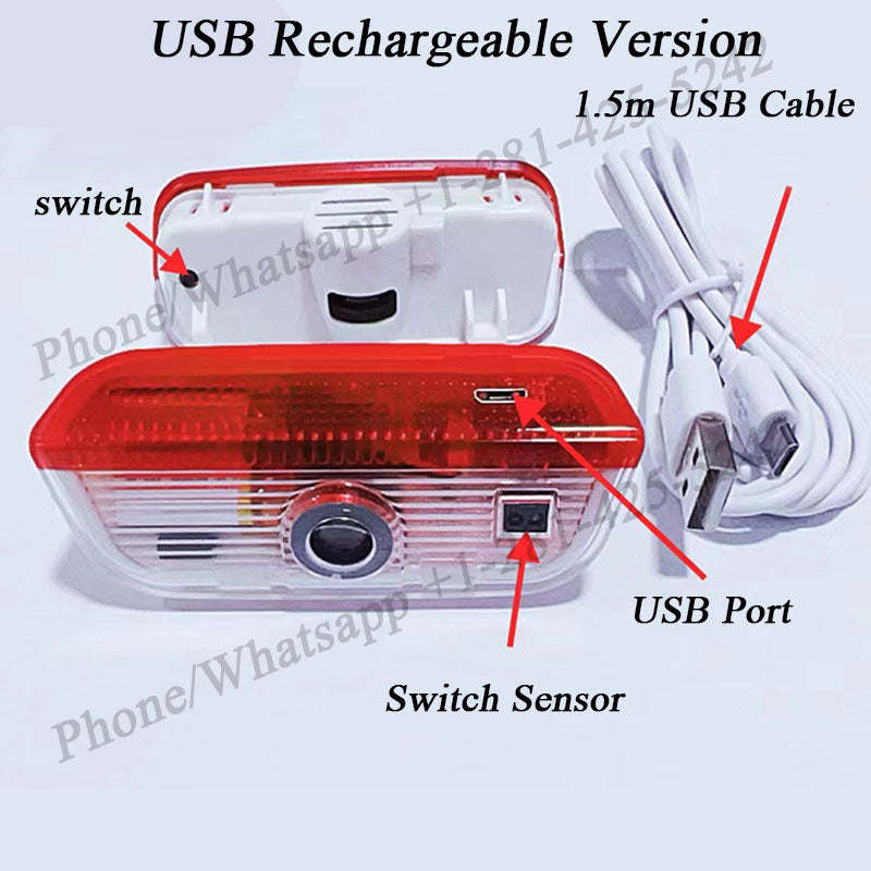 VW GTI Door Puddle Lights for Golf MK7 MK7.5 MK8、mySite、nflplayoffbracketp