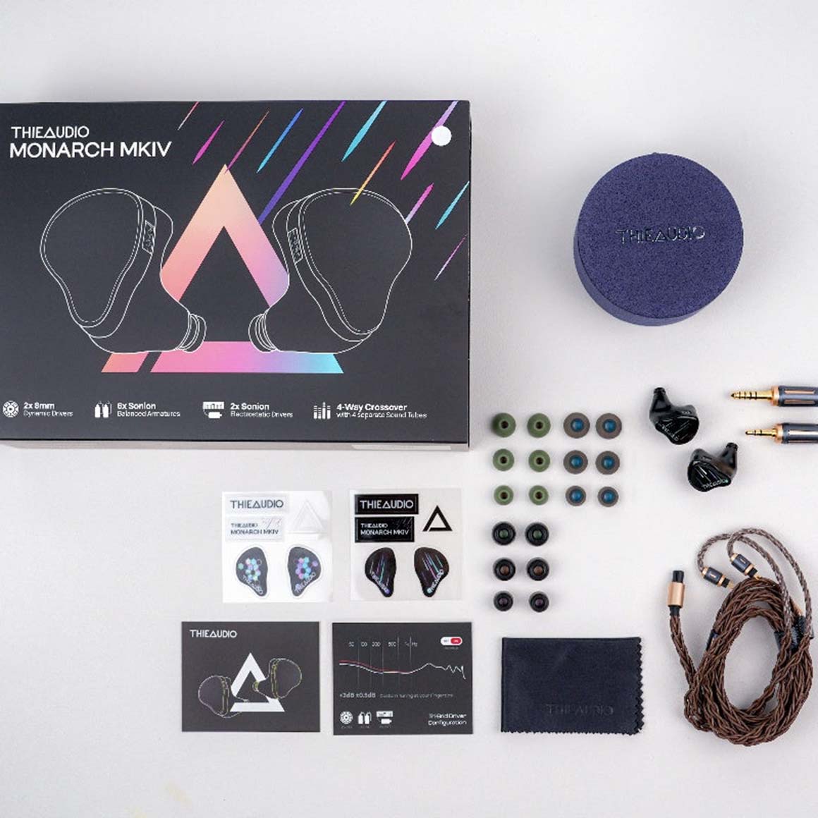  ThieAudio - Monarch MKIV、mySite、merchandisen