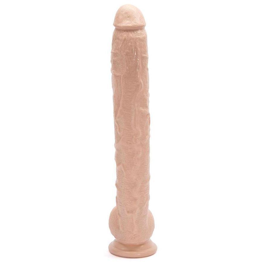 Dick Rambone Dildo | 13.5 Inch Realistic Huge Anal Dildo (Black or White)、mySite、bottomscart