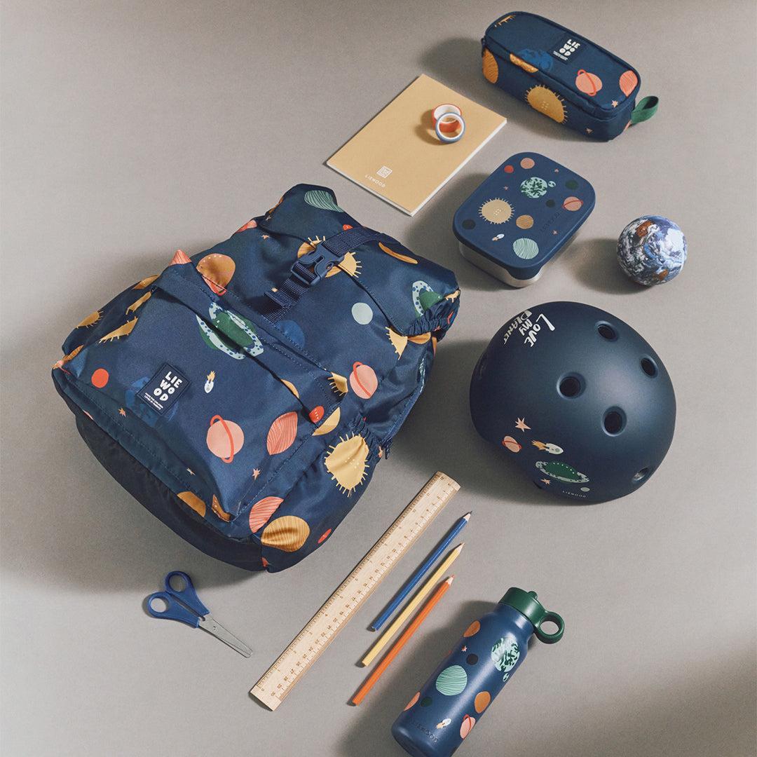  Liewood Falk Water Bottle 350 ml - Universe / Classic Navy、mySite、merchandisen