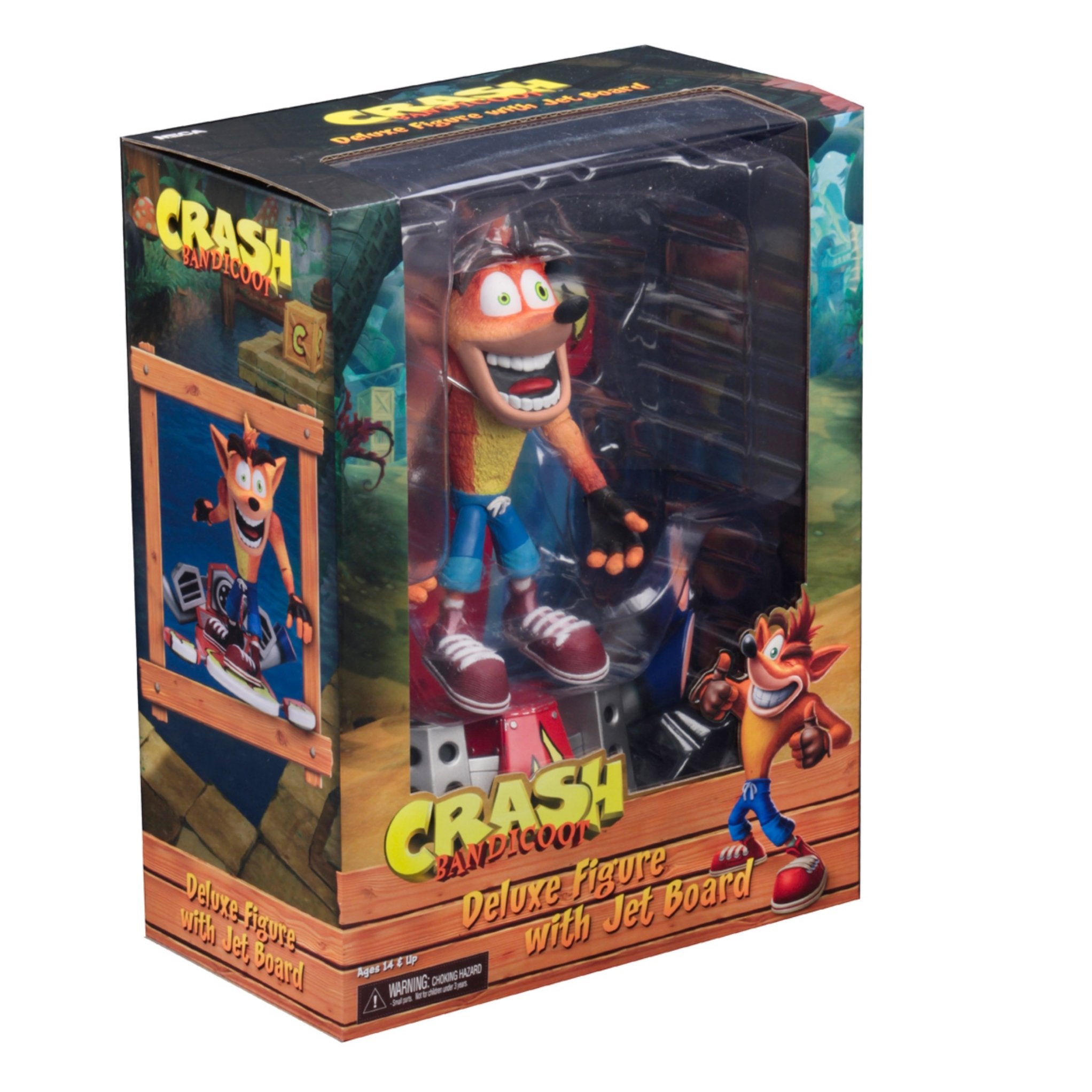 NECA Crash Bandicoot (with Hoverboard)、mySite、hgirdovlk