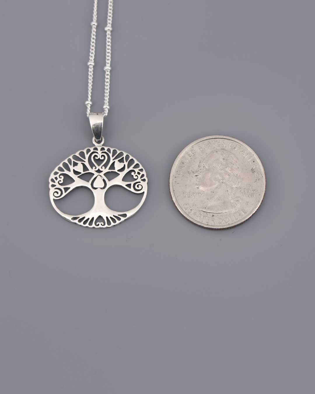 Tree of Life, Love, and Hearts Pendant Necklace、mySite、topwebapps