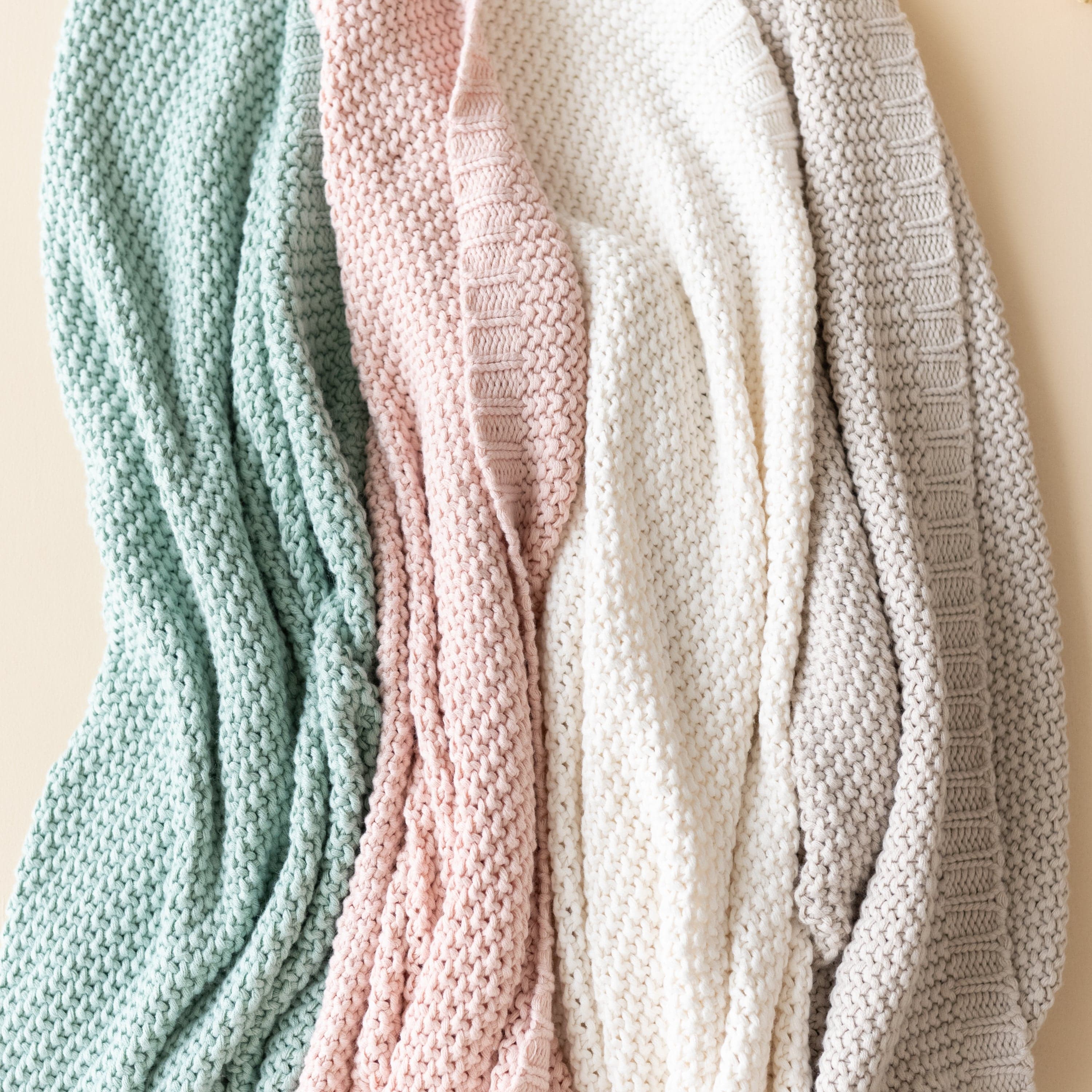 Chunky Knit Baby Blanket in Blush、mySite、layawaytickets