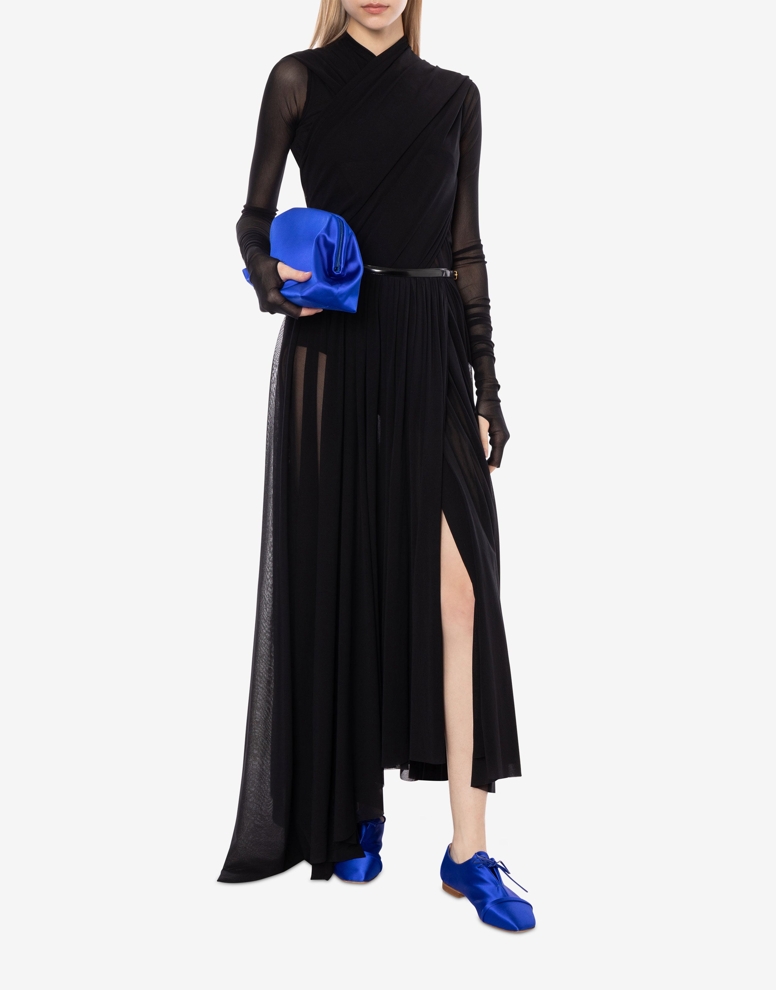 Gonna longuette in tulle stretch、mySite、aoinhome