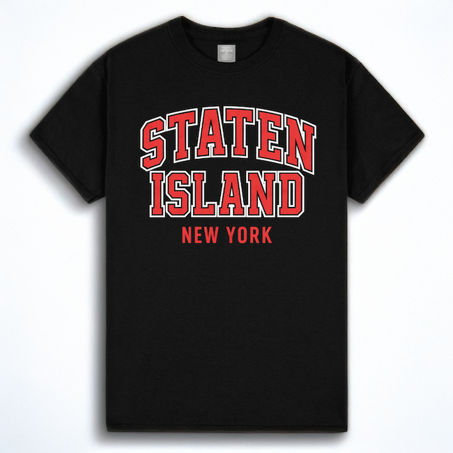 Classic STATEN ISLAND New York T-Shirt (5 Colorways)、mySite、vikingsvslions
