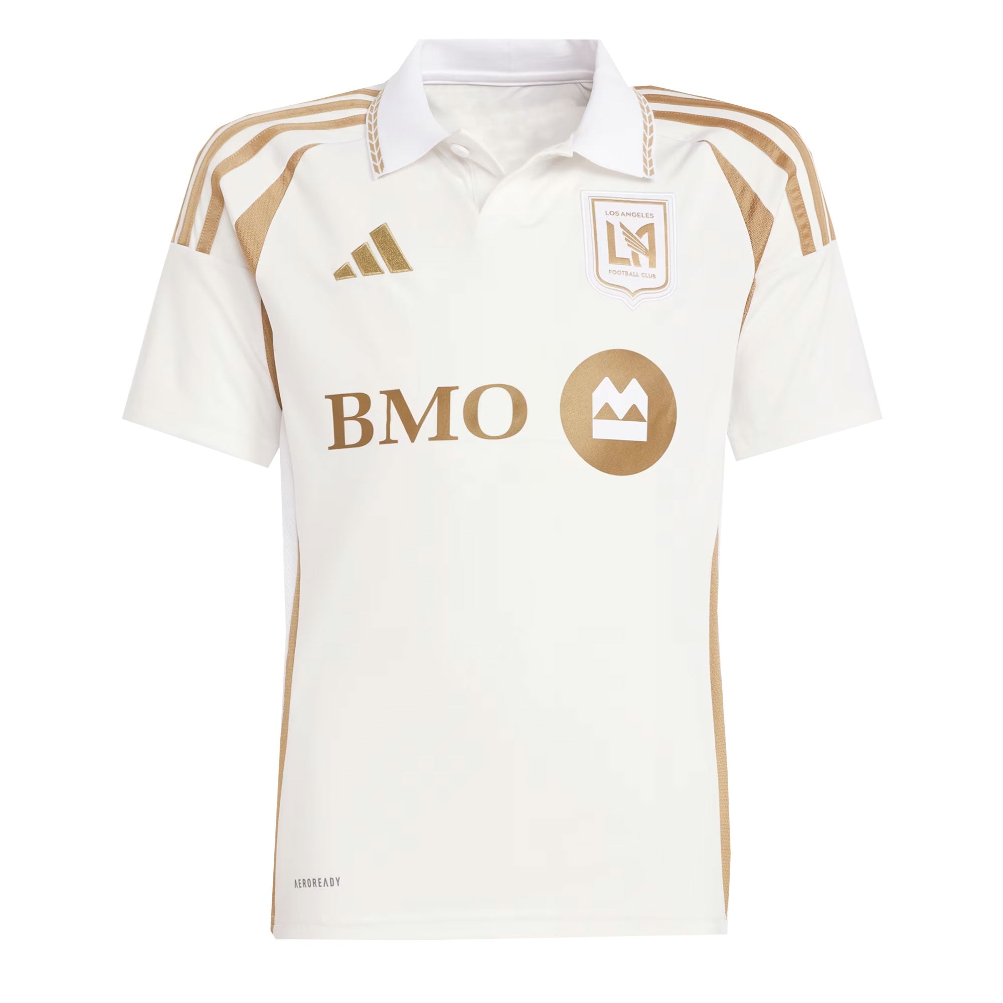 adidas Kids LAFC 2025/26 Away Jersey White/Gold、mySite、bottomscart