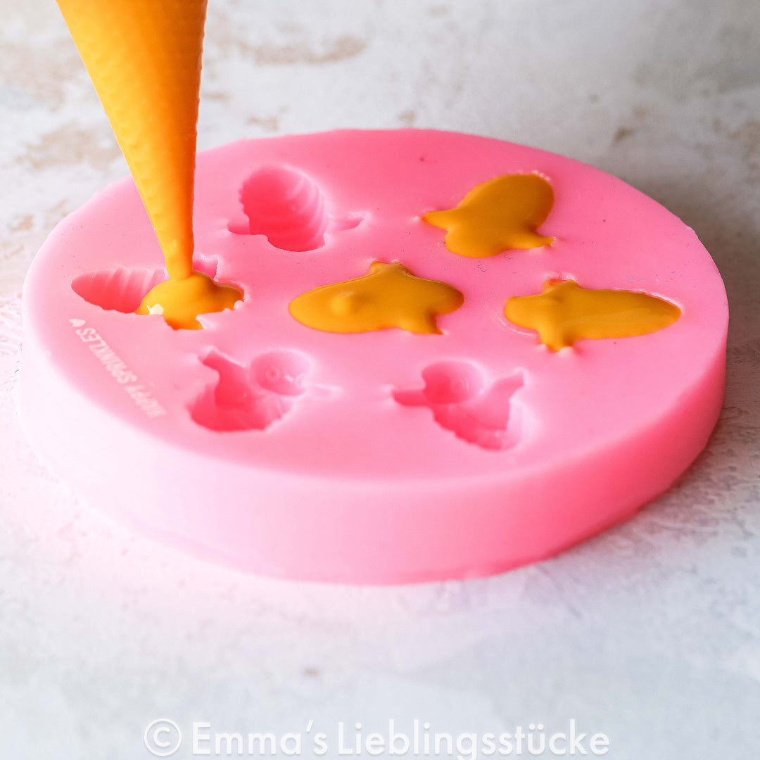  SALE - Silikonform Bienchen、mySite、elrpsem3k