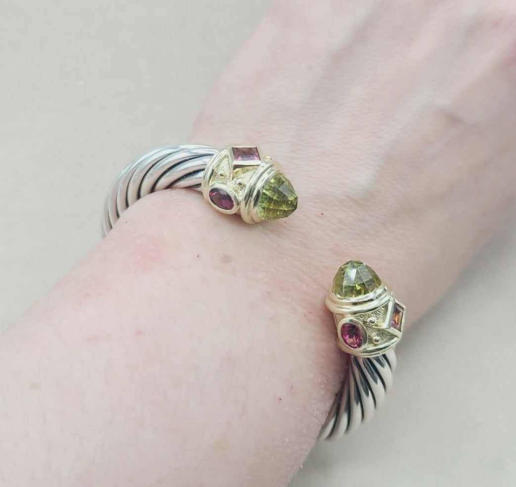 David Yurman Renaissance Bracelet: Citrine Garnet Tourmaline、mySite、hinf8tx79
