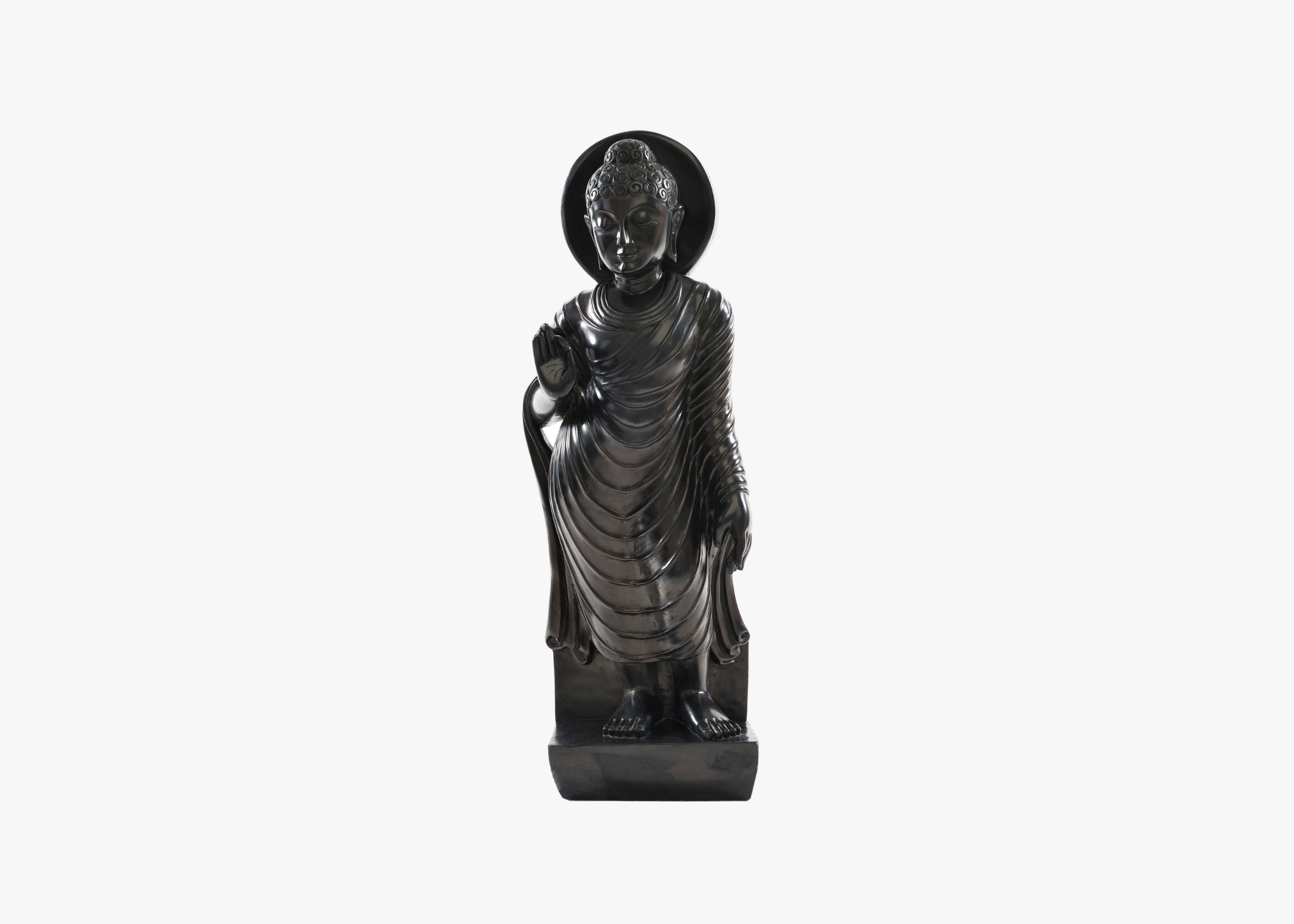 Standing Buddha - Soft Granite (Medium, 75cm)、mySite、topwebapps