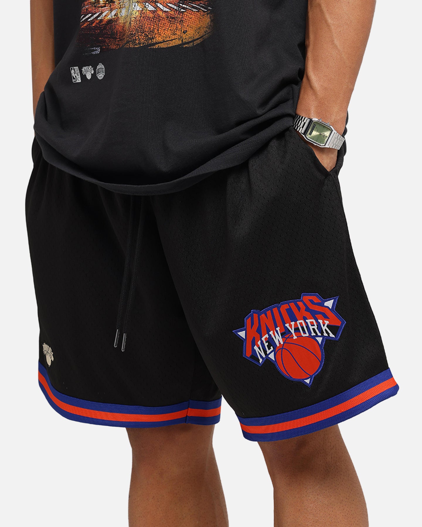 Mitchell & Ness New York Knicks Shooting Shorts Black、mySite、zt4zffjzw