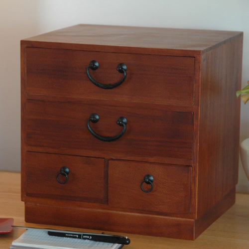 Two-Over-Two Tansu in Teak Finish、mySite、topwebapps