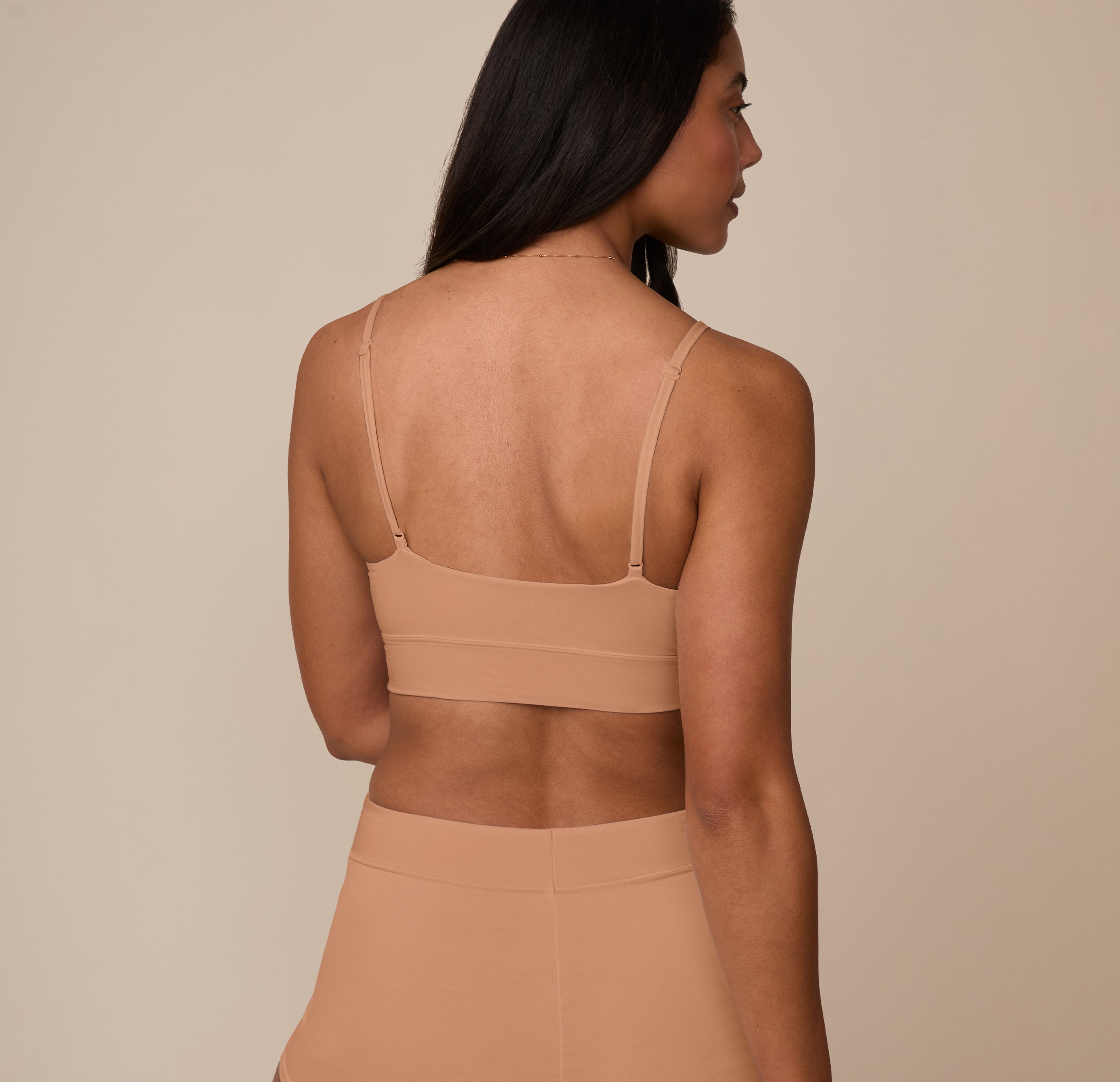 Cloud Cotton Triangle Bralette - Dune、mySite、bengalsvssteelers