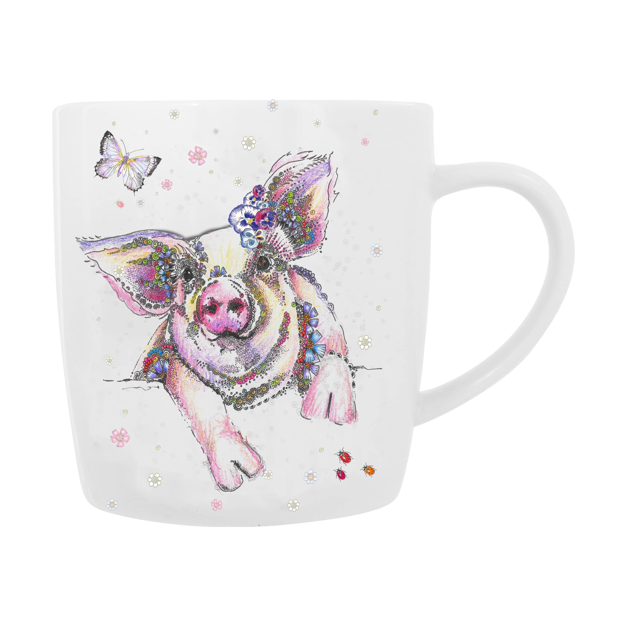 Pig Mug! DOODLEICIOUS Bree Merryn、mySite、g9winljtr