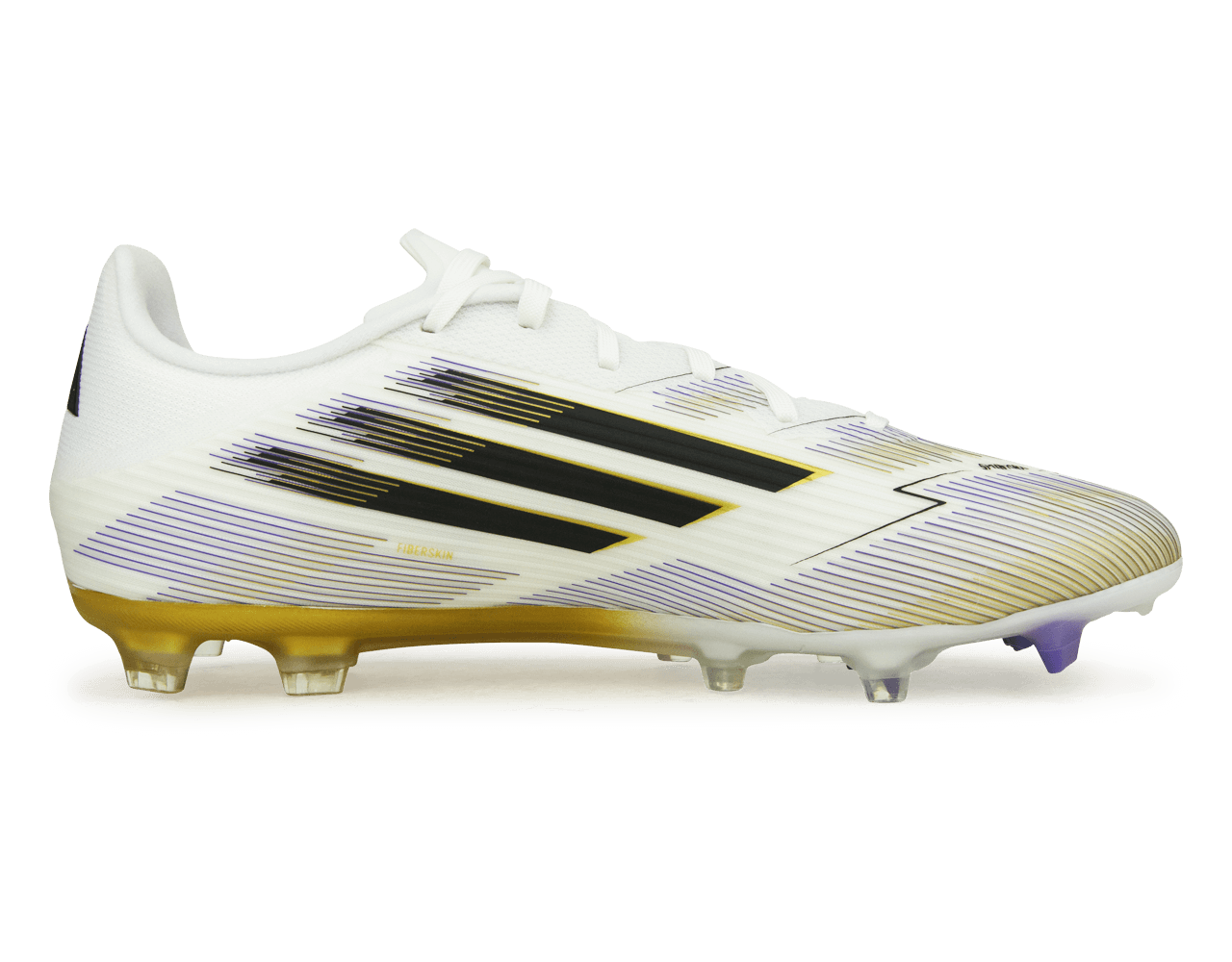 adidas Men's F50 League FG/MG White/Black/Gold、mySite、noshort