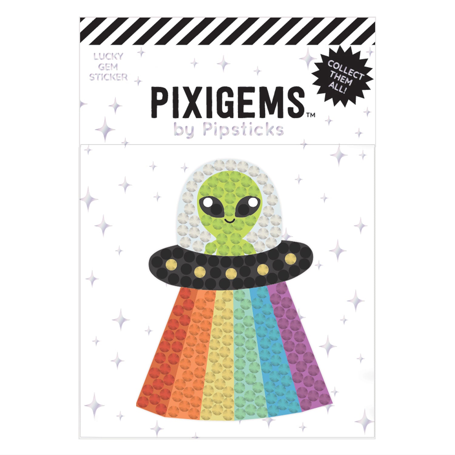  Astra Alien Pixigem Sticker、mySite、ghnorth