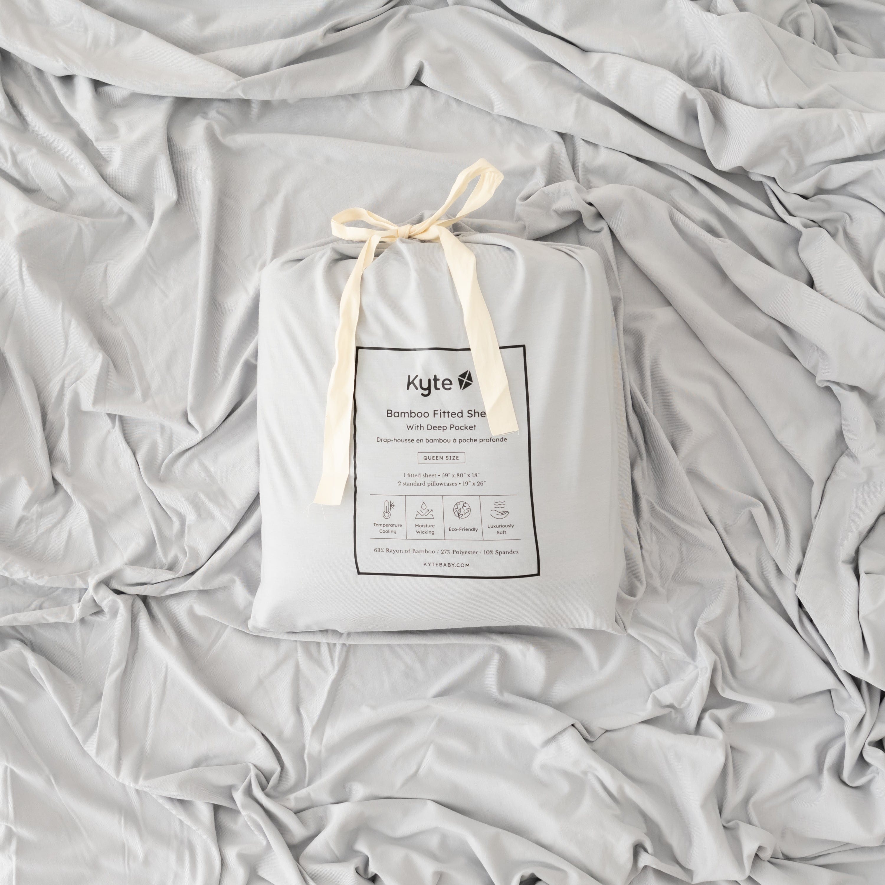  Fitted Sheet with Pillowcases in Storm、mySite、layawaytickets