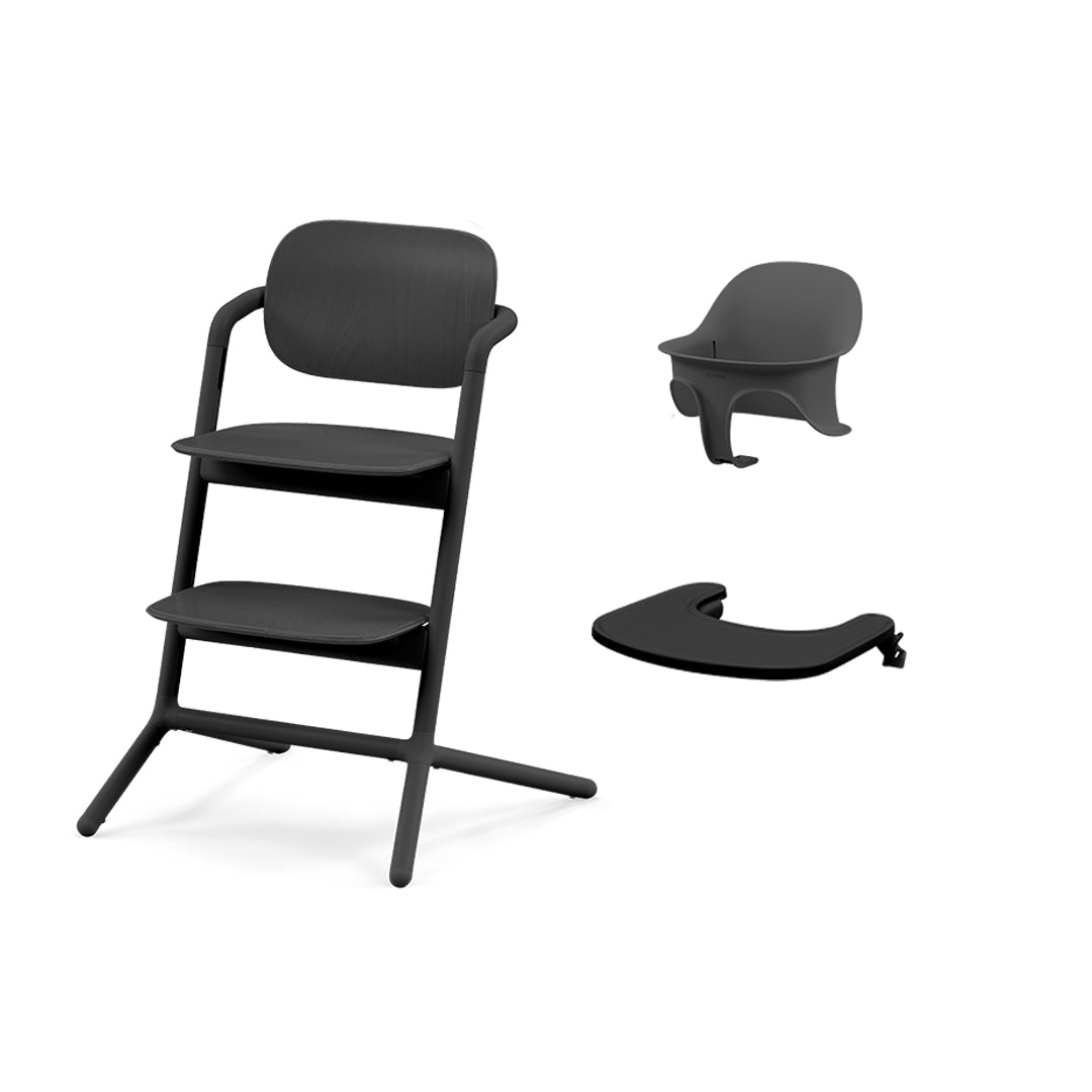  CYBEX LEMO 3-in-1 Highchair Set - Stunning Black、mySite、merchandisen