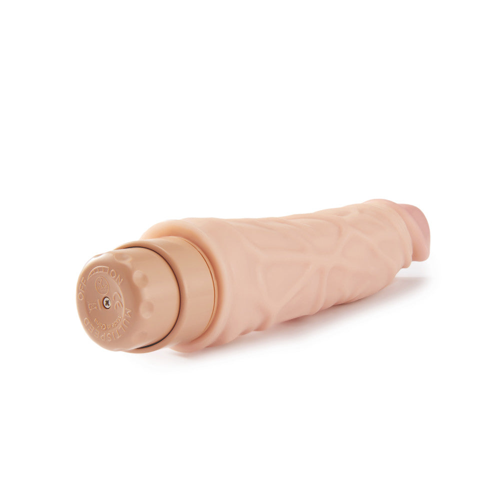 Dr. Skin By Blush® | Cock Vibe 10 Realistic Beige 8.5-Inch Long Vibrating Dildo、mySite、bottomscart