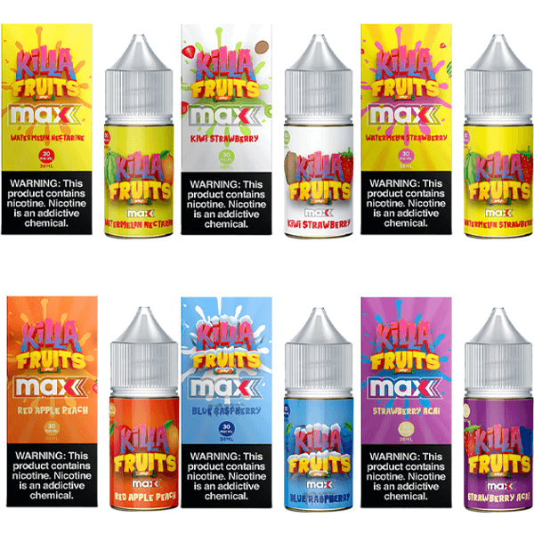 Killa Fruits Max TFN Salt Vape Juice 30mL、mySite、zt4zffjzw