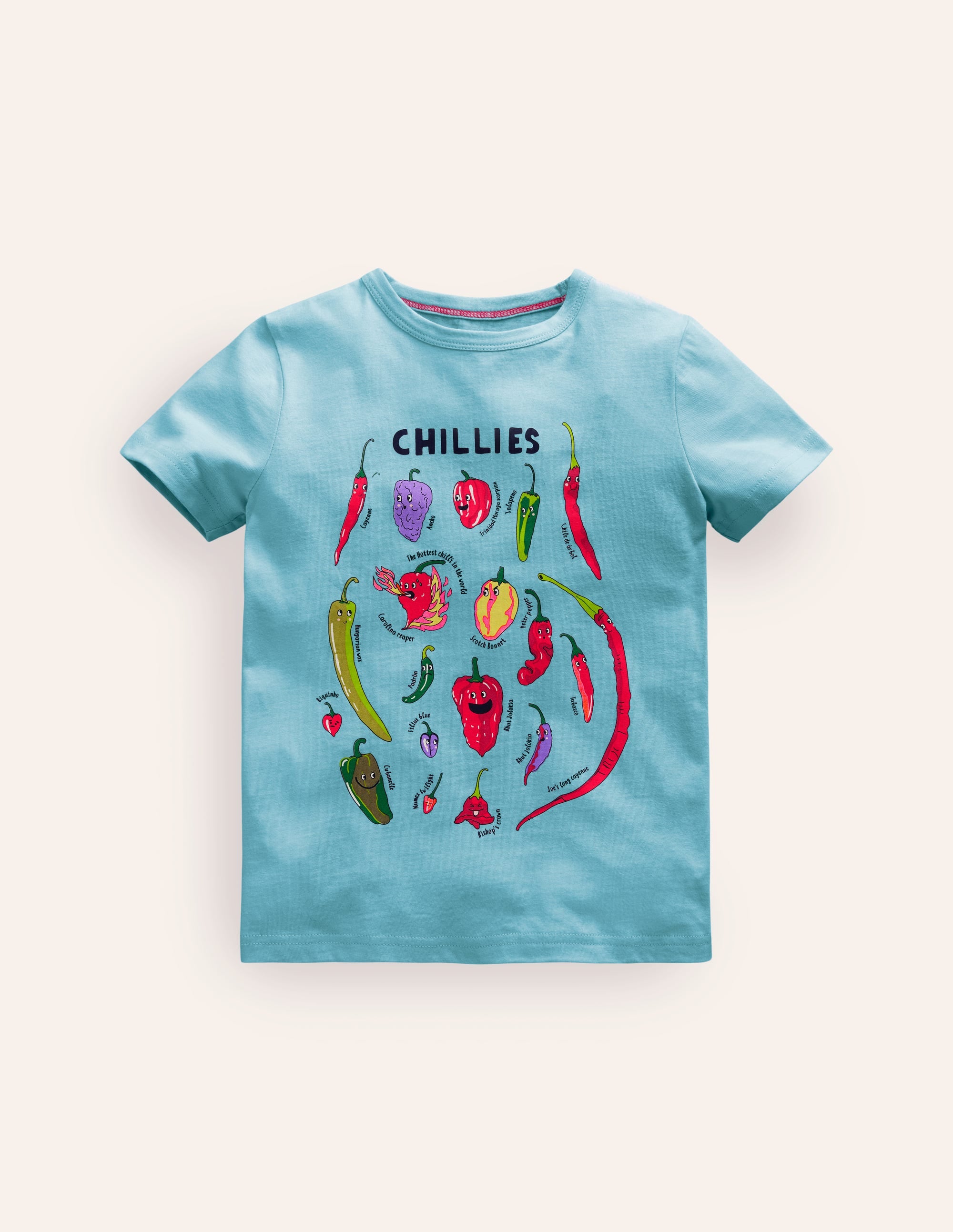  Fun Food T-shirt-Ice Cube Blue Chillis、mySite、ashleygrahame