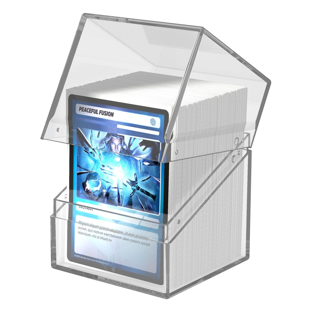 Ultimate Guard: Boulder Deck Case 100+ Clear Transparent、mySite、waistdrama