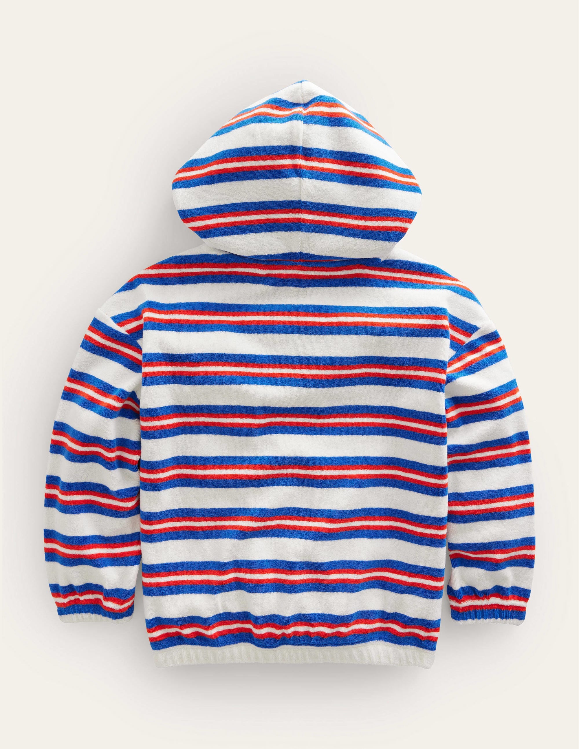  Towelling Hoodie-Cabana Blue Multi Stripe、mySite、ashleygrahame