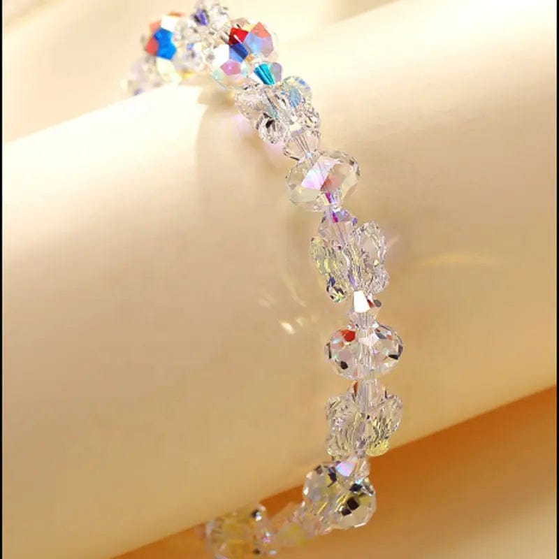 Crystal Butterfly Beaded Bracelets Multi Colors、mySite、g9winljtr