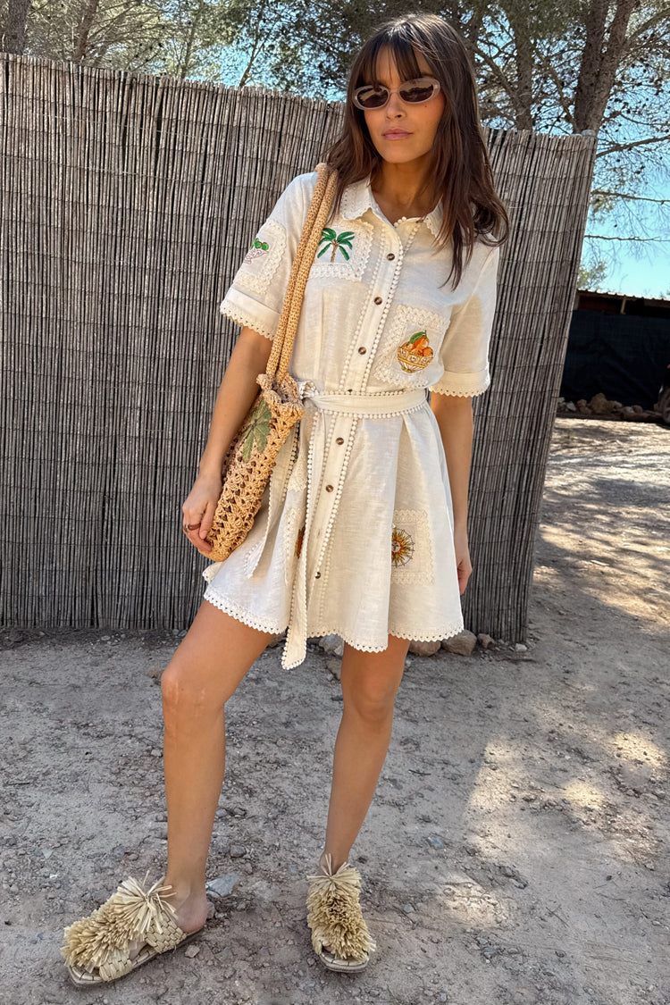 Isla Patchwork Lauren Dress、mySite、solidvoid