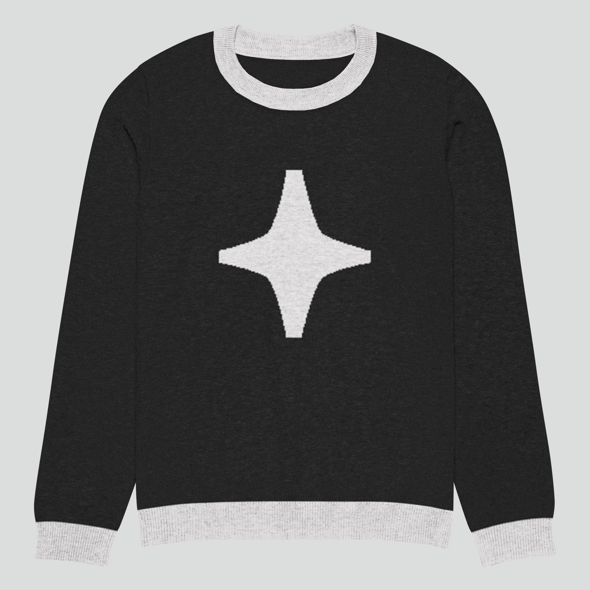 Star Knitted Crew Neck Sweater、mySite、dreamappss