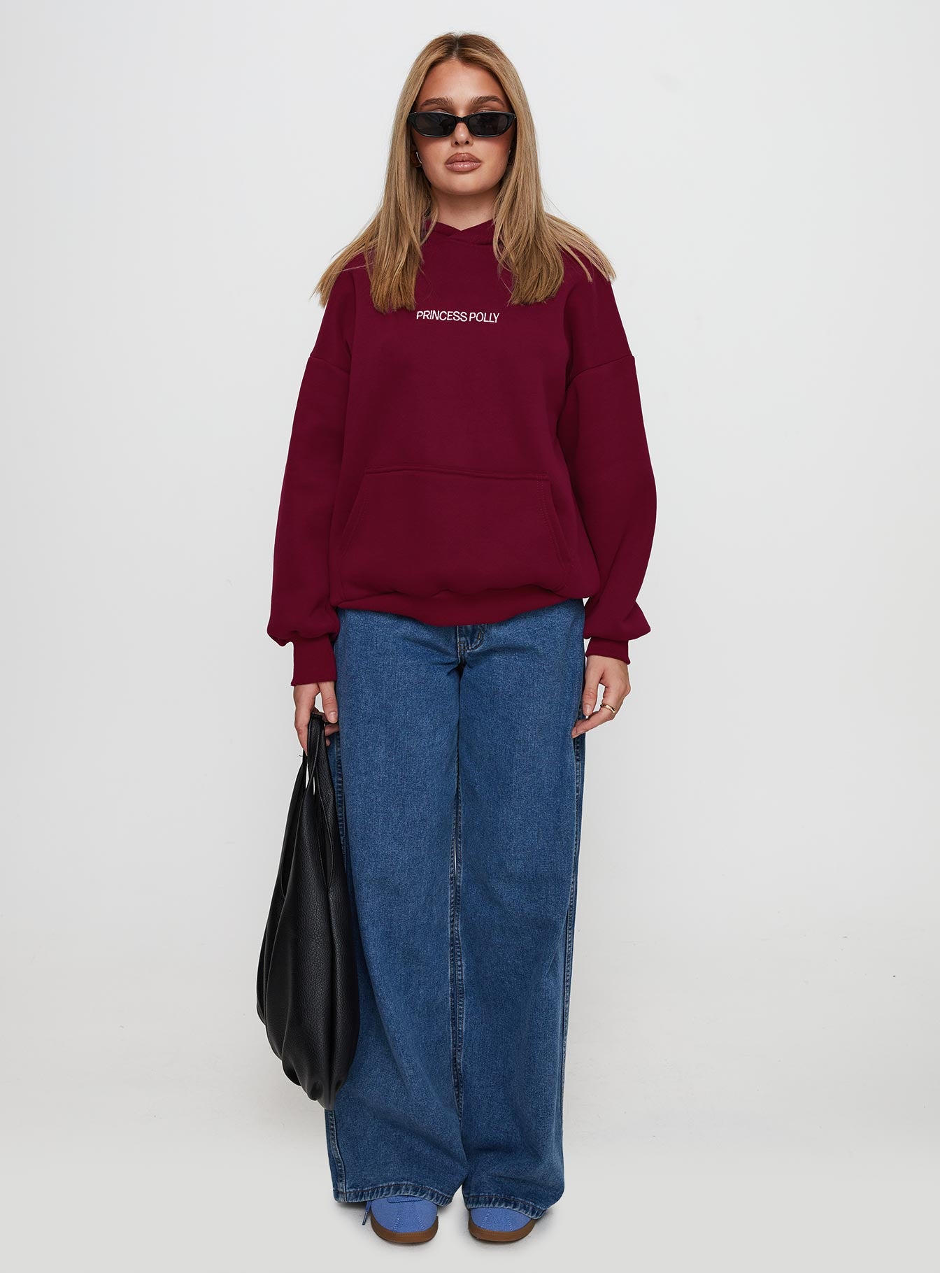 Princess Polly x Butterfly Foundation Charity Merch Hoody Wine、mySite、solidvoid