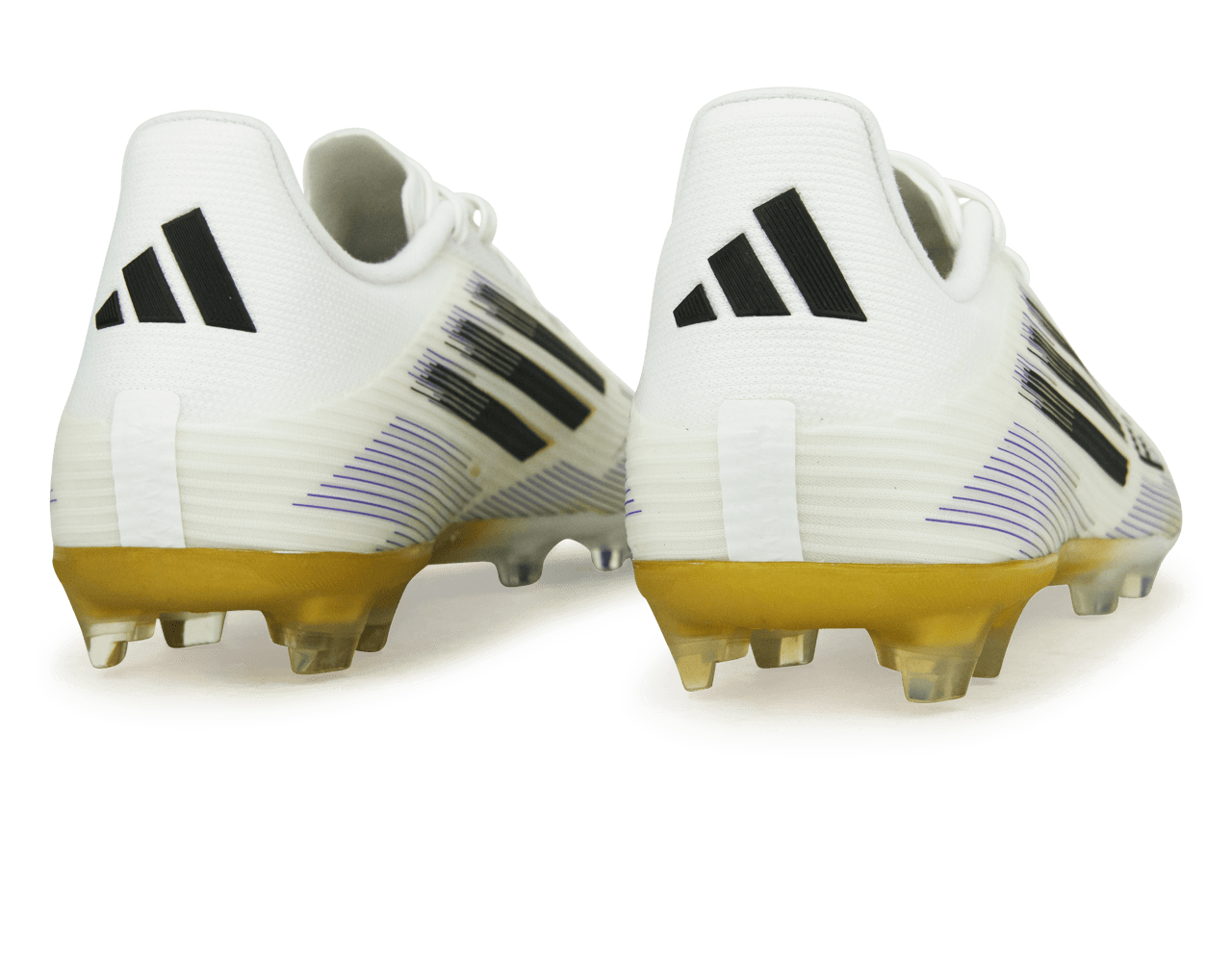 adidas Men's F50 League FG/MG White/Black/Gold、mySite、bottomscart