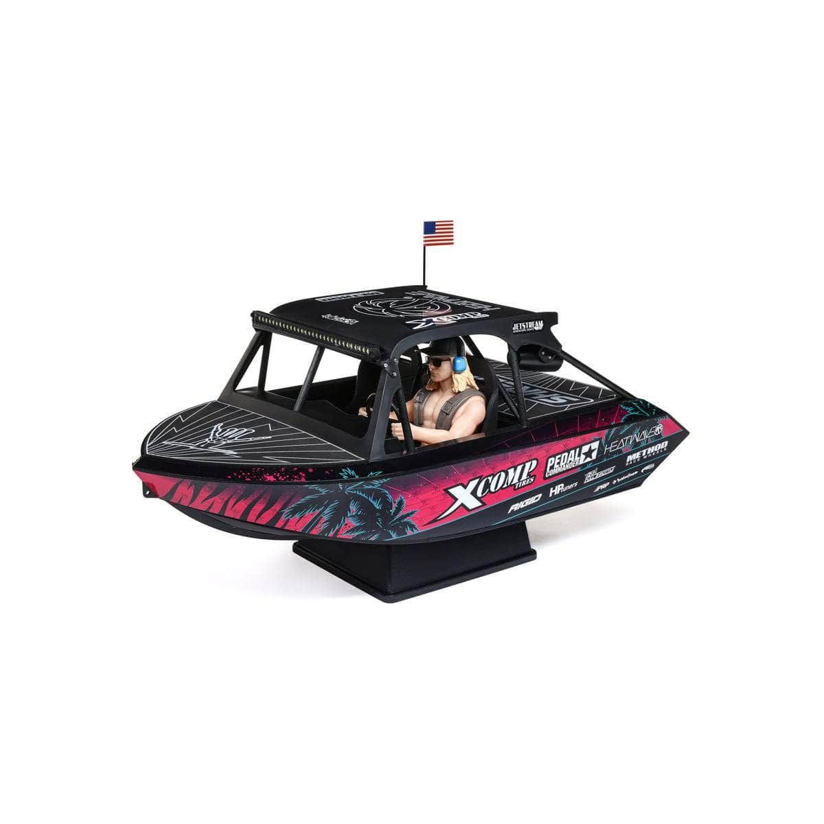 PRB08051T1, Pro Boat 1/6 24 Jetstream Brushless Jet Boat RTR (Shreddy) w/2.4GHz Radio、mySite、merchandisen