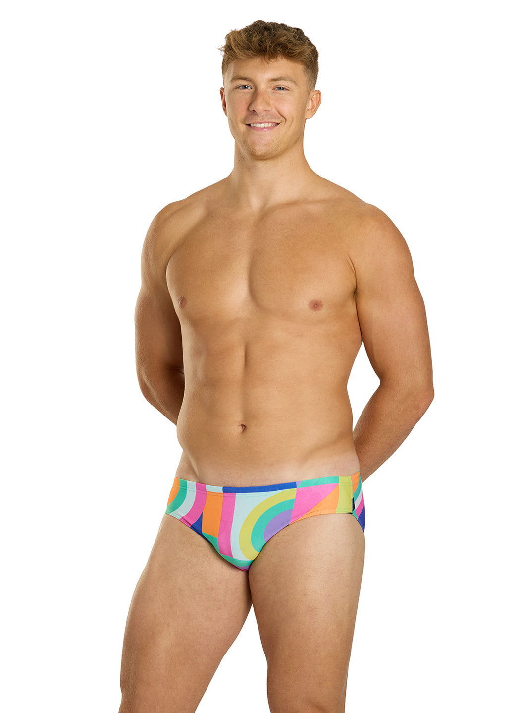 Sporti HydroLast Flashback Frenzy Brief Swimsuit (26-40)、mySite、noshort