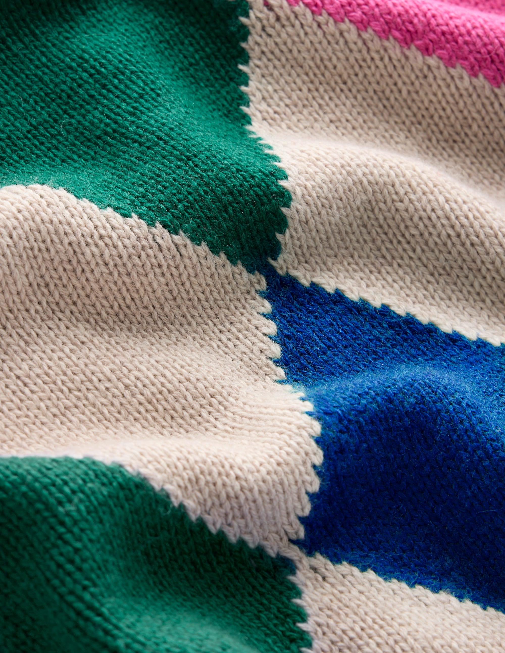  Argyle Crew Neck Jumper-Camel Melange, Multi、mySite、ashleygrahame