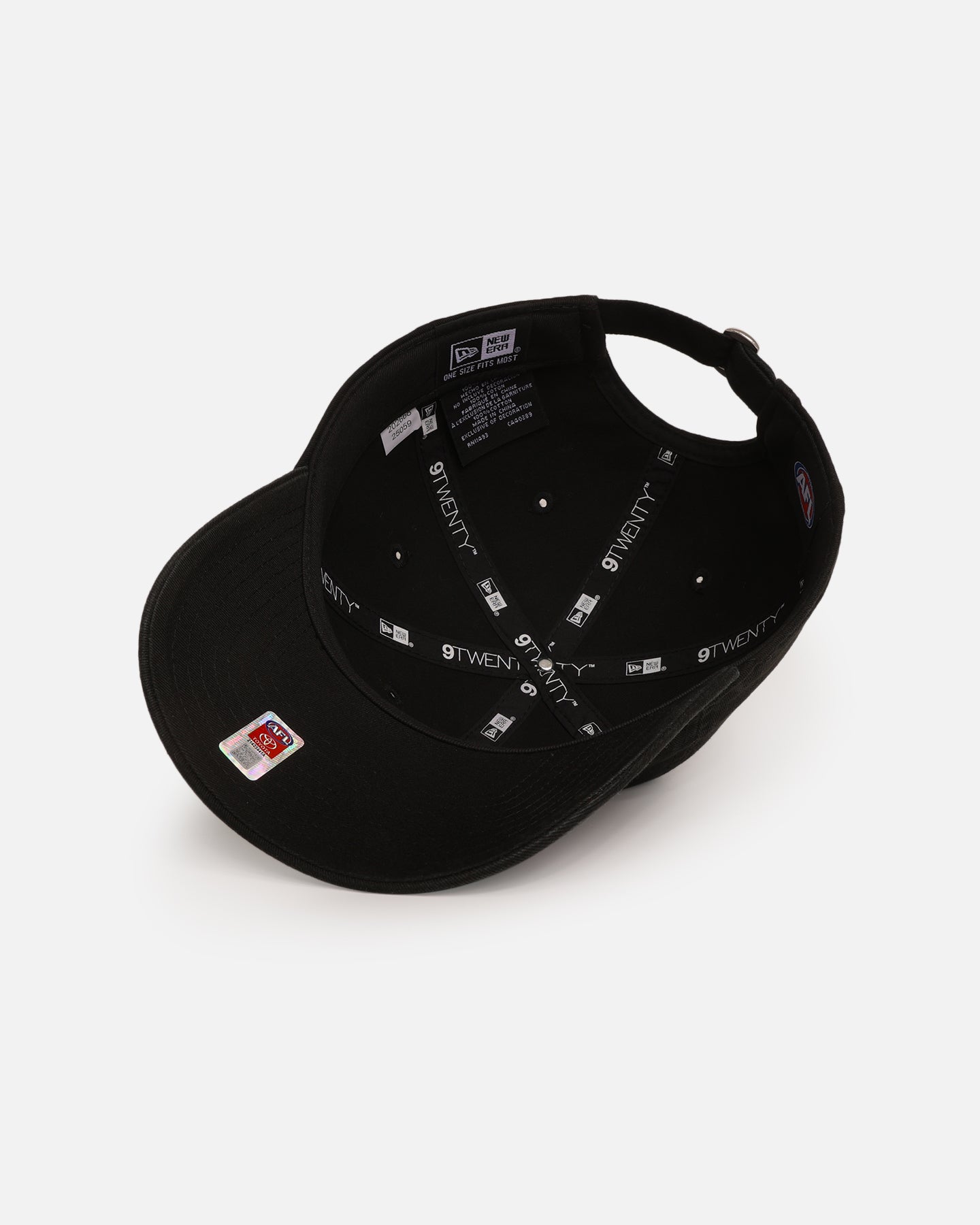 New Era Brisbane Lions 'AFL Black & Gold' 9TWENTY Strapback Black/Gold、mySite、zt4zffjzw