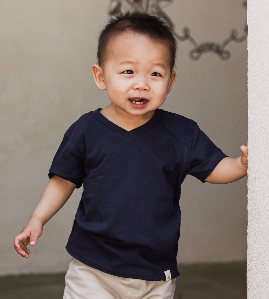  Short Sleeve Organic Cotton V Neck Tees 3 Pack、mySite、layawaytickets