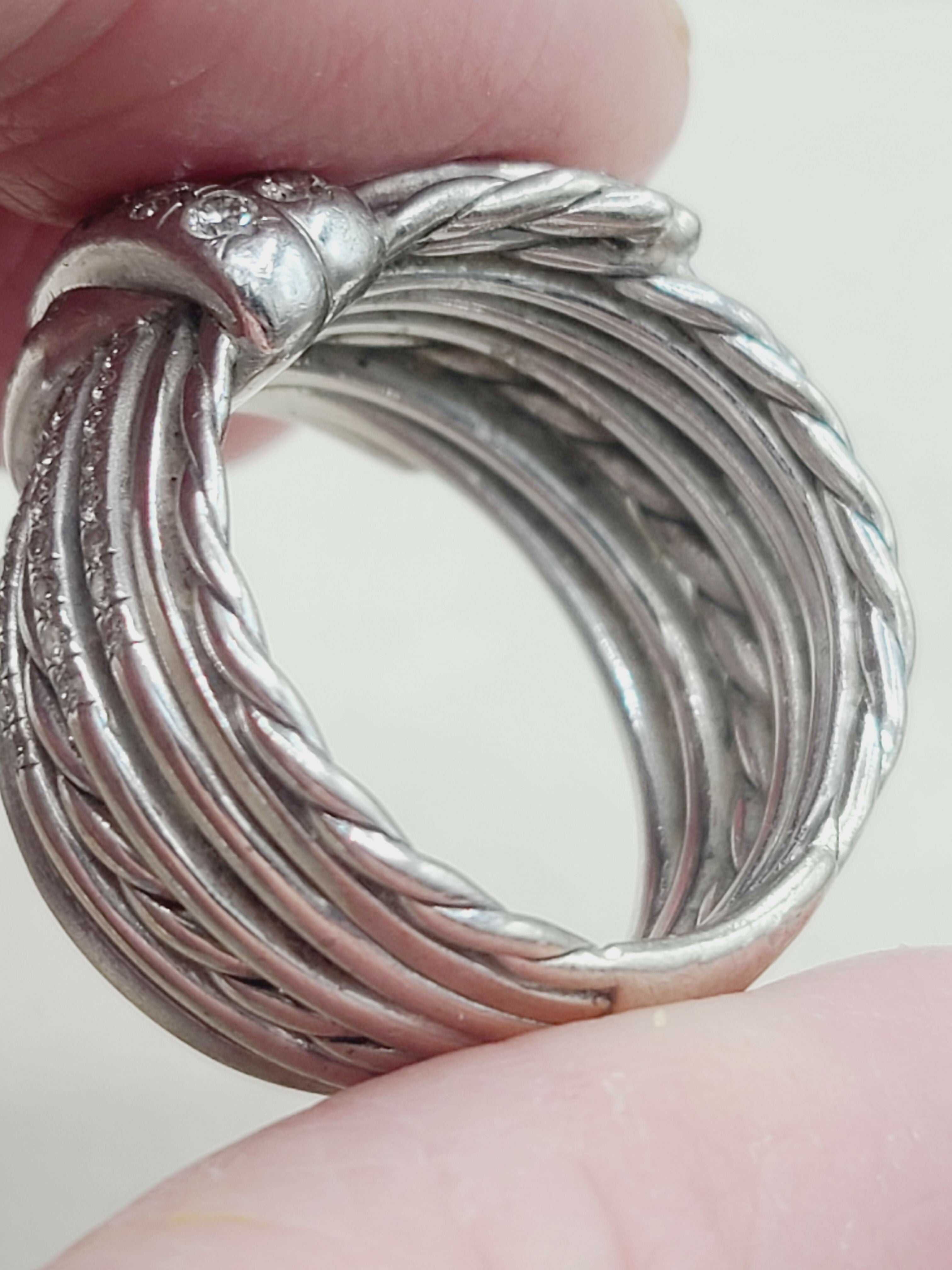 David Yurman Wide Anjelika Ring聽With Diamonds聽、mySite、hinf8tx79