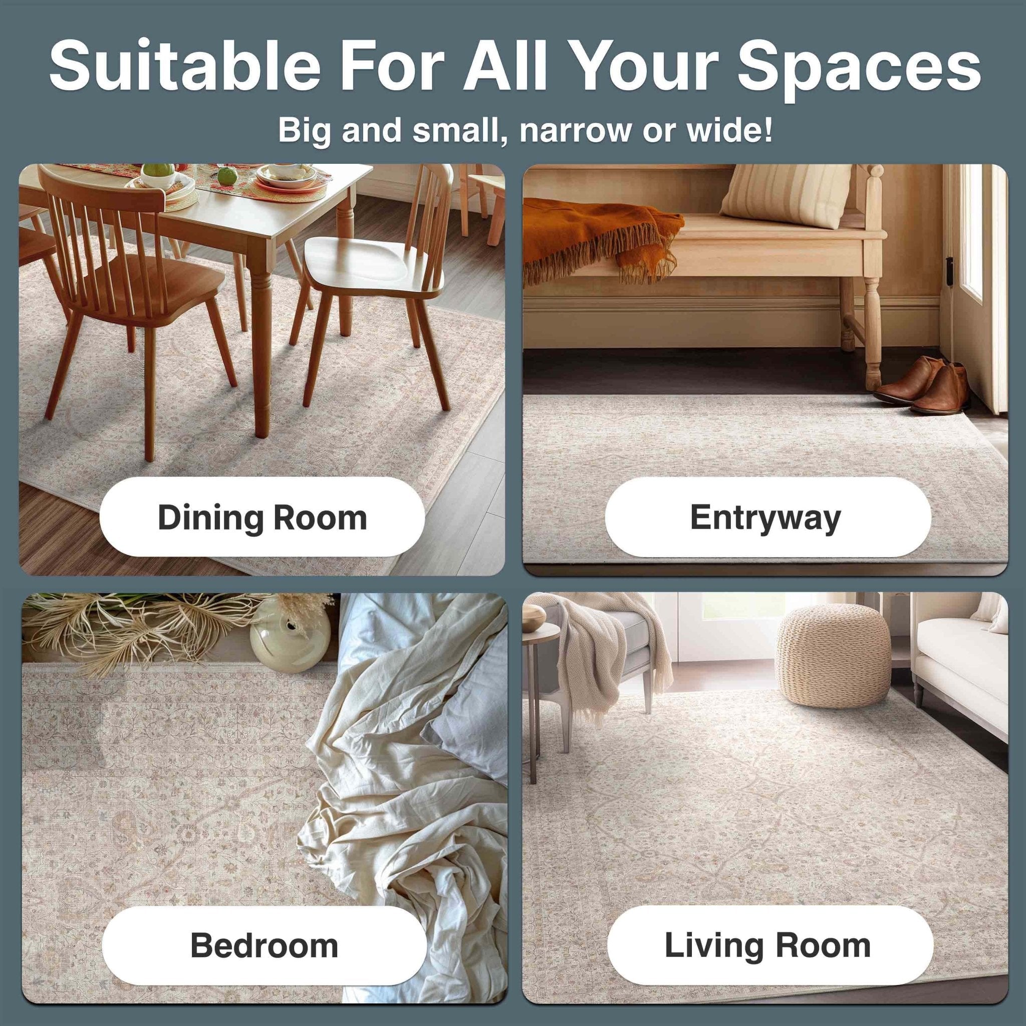 Isolde Vintage Persian Oriental Flat-Weave Rug、mySite、gigharbornorthrealestate