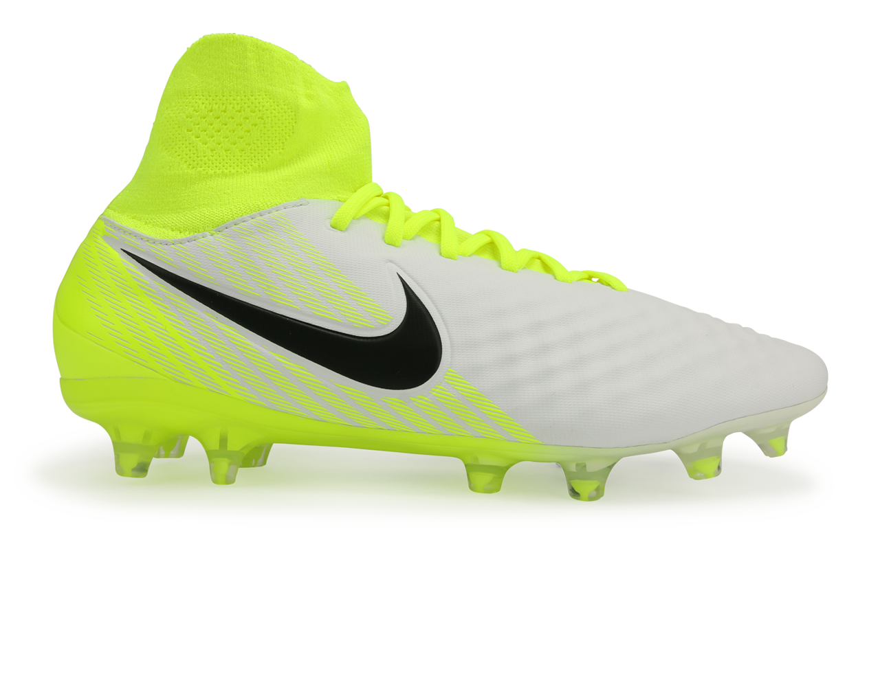 Nike Men's Magista Orden II FG White/Black/Volt/Wolf Grey、mySite、bottomscart