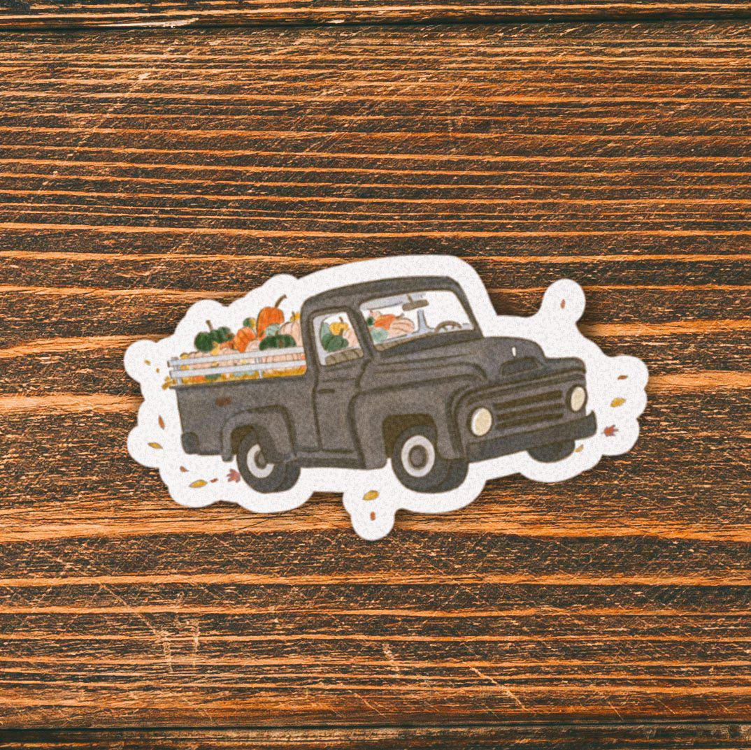  Pumpkins and Squash Fall Sticker - Truck、mySite、elrpsem3k