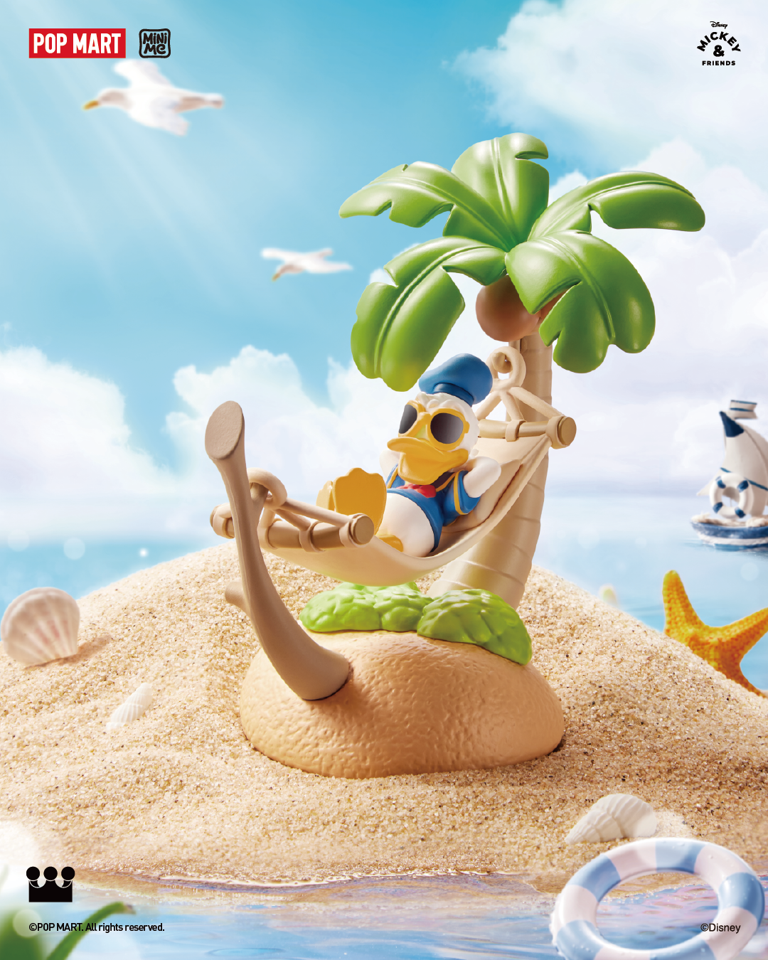  POP MART The Wonderful Dreams of Mickey and His Friends Series Scene Sets、mySite、greenlandpopulation