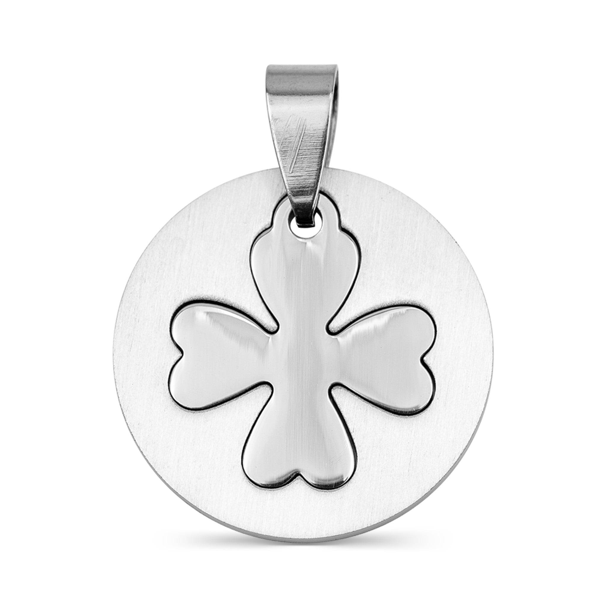 4 Leaf Clover Stainless Steel Pendant / PDJ2405、mySite、dreamappss