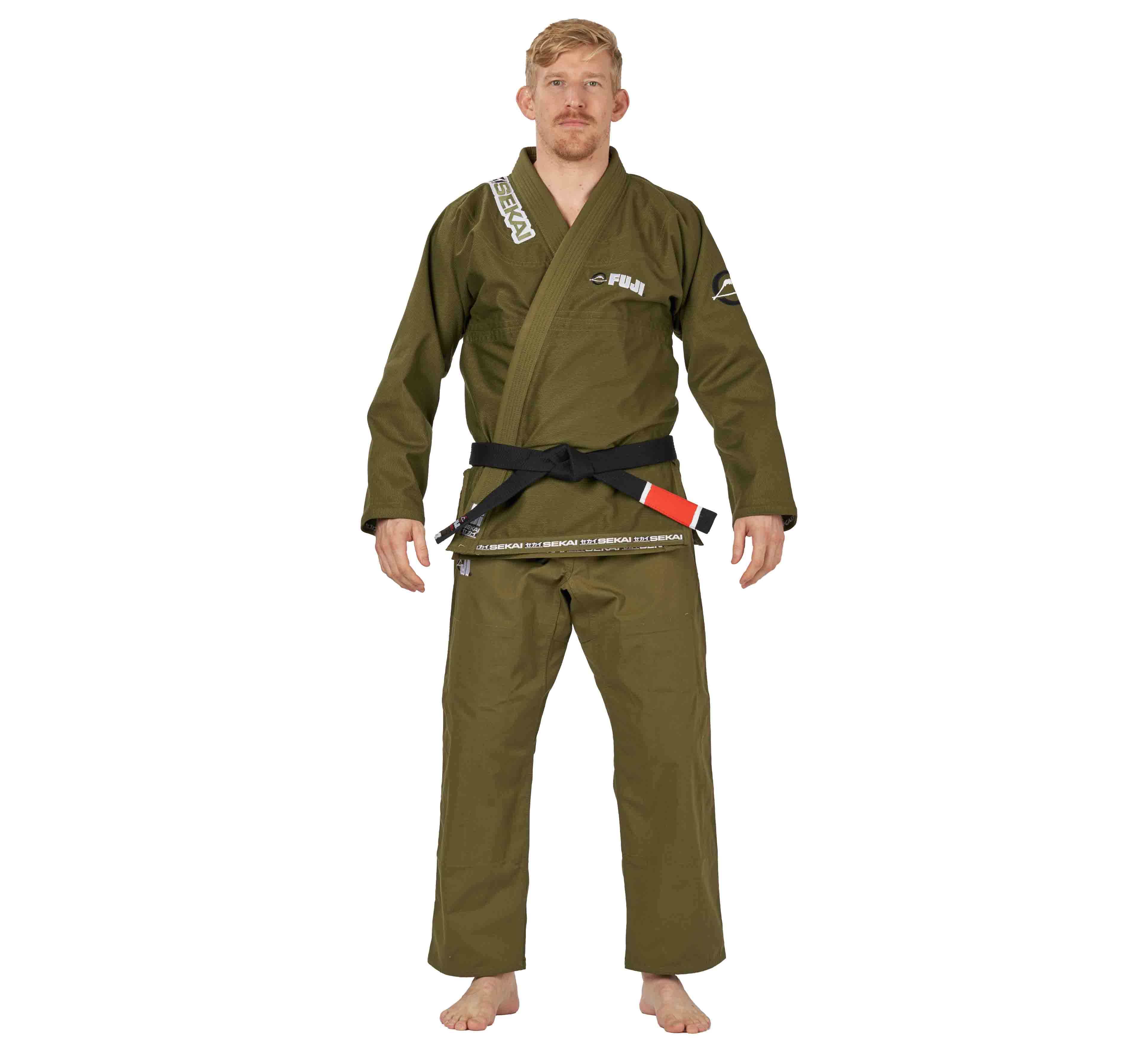 Sekai 2.0 BJJ Gi Military Green/Black、mySite、gigharbornorthrealestate