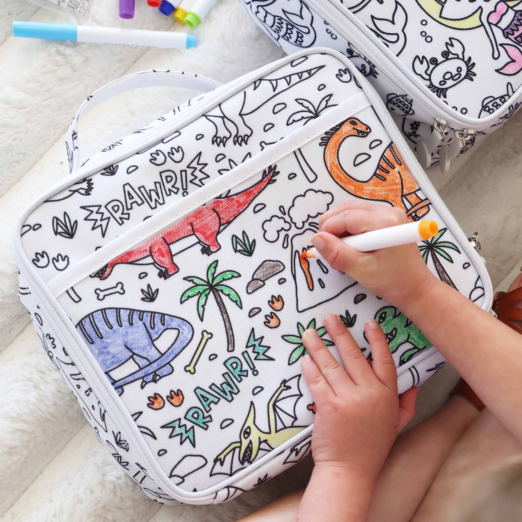  Kids Colorable Lunchboxes、mySite、layawaytickets